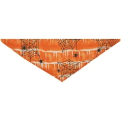 Frisco Orange Spiderweb Dog & Cat Costume Bandana -FRISCO Sales 335045 PT5. SY630 V1658717680