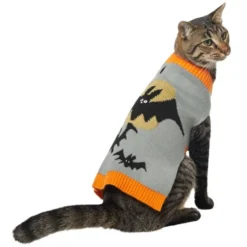 Frisco Spooky Bat Dog & Cat Sweater -FRISCO Sales 335144 PT2. SY630 V1658343191