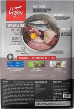 ORIJEN||Frisco ORIJEN Fit & Trim Grain-Free Dry Food + Frisco Colorful Springs Cat Toy -FRISCO Sales 338697 PT3. SY630 V1635888926