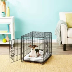 Frisco Fold & Carry Double Door Collapsible Wire Dog Crate