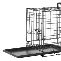 Frisco Fold & Carry Double Door Collapsible Wire Dog Crate -FRISCO Sales 88786 PT3. SY630 V1550183118