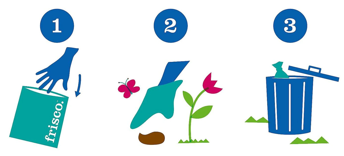 Frisco Dog Poop Bags + Dispenser, 15 count 9 Frisco Dog Poop Bags + Dispenser, 15 count - Image 7