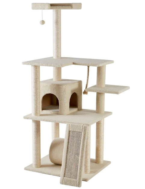 Frisco 62-in Faux Fur Cat Tree & Condo 7 Frisco 62-in Faux Fur Cat Tree & Condo - Image 6