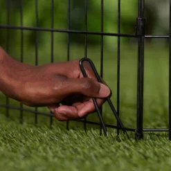 Frisco Wire Dog & Small Pet Exercise Pen with Step-Through Door -FRISCO Sales 97483 PT3. SY630 V1657661186