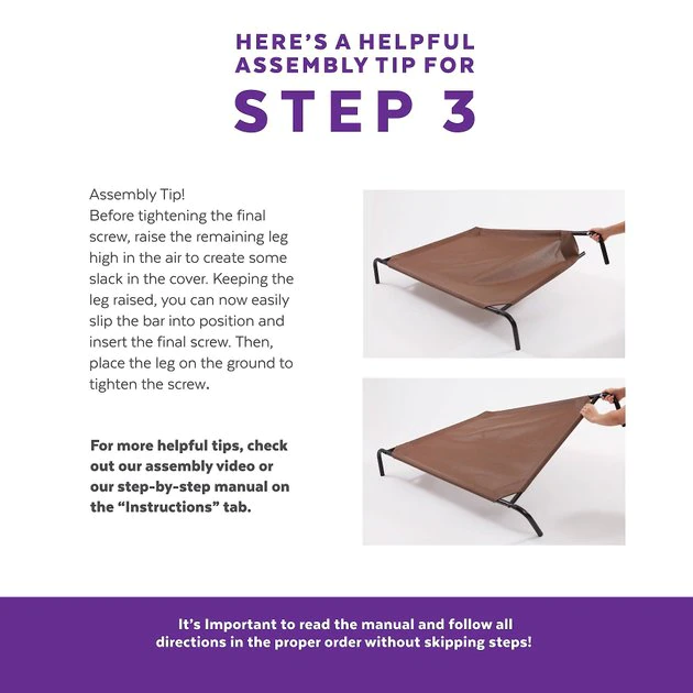 Frisco Steel-Framed Elevated Dog Bed 7 Frisco Steel-Framed Elevated Dog Bed - Image 5